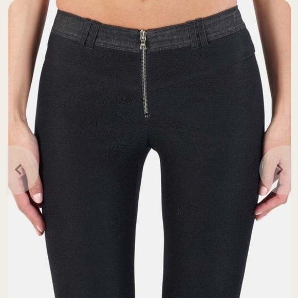 Alexander Wang Pants - Alexander Wang | Lace Denim Biker Pant